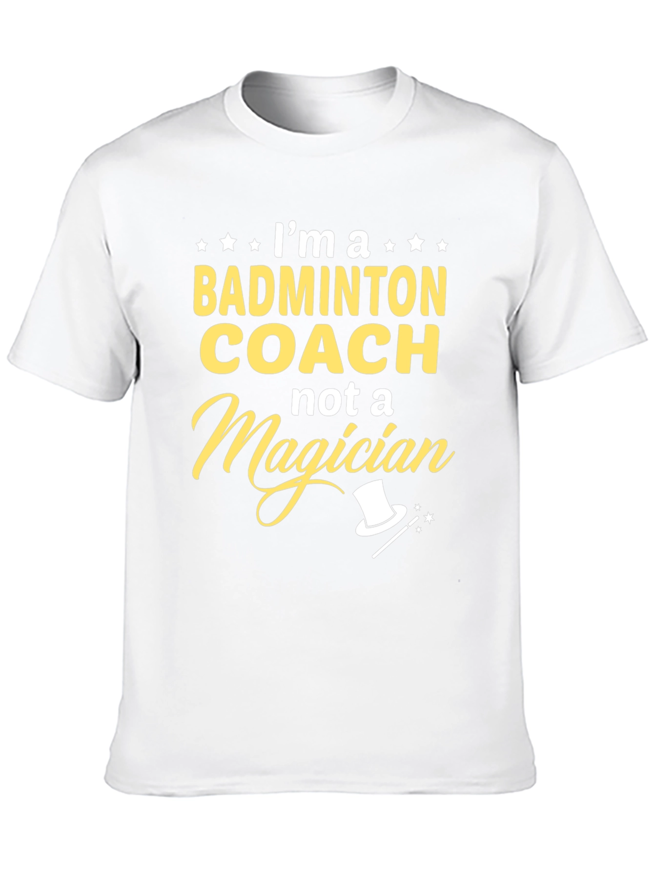 Badminton Coach T-Shirt - Funny Graphic Tee