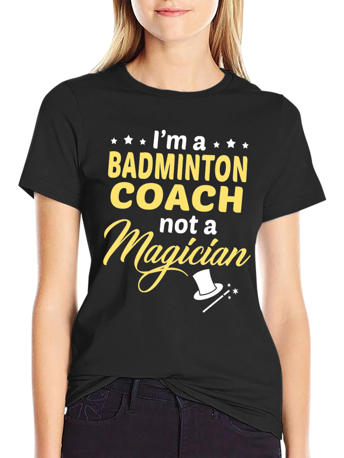 Badminton Coach T-Shirt - Funny Graphic Tee