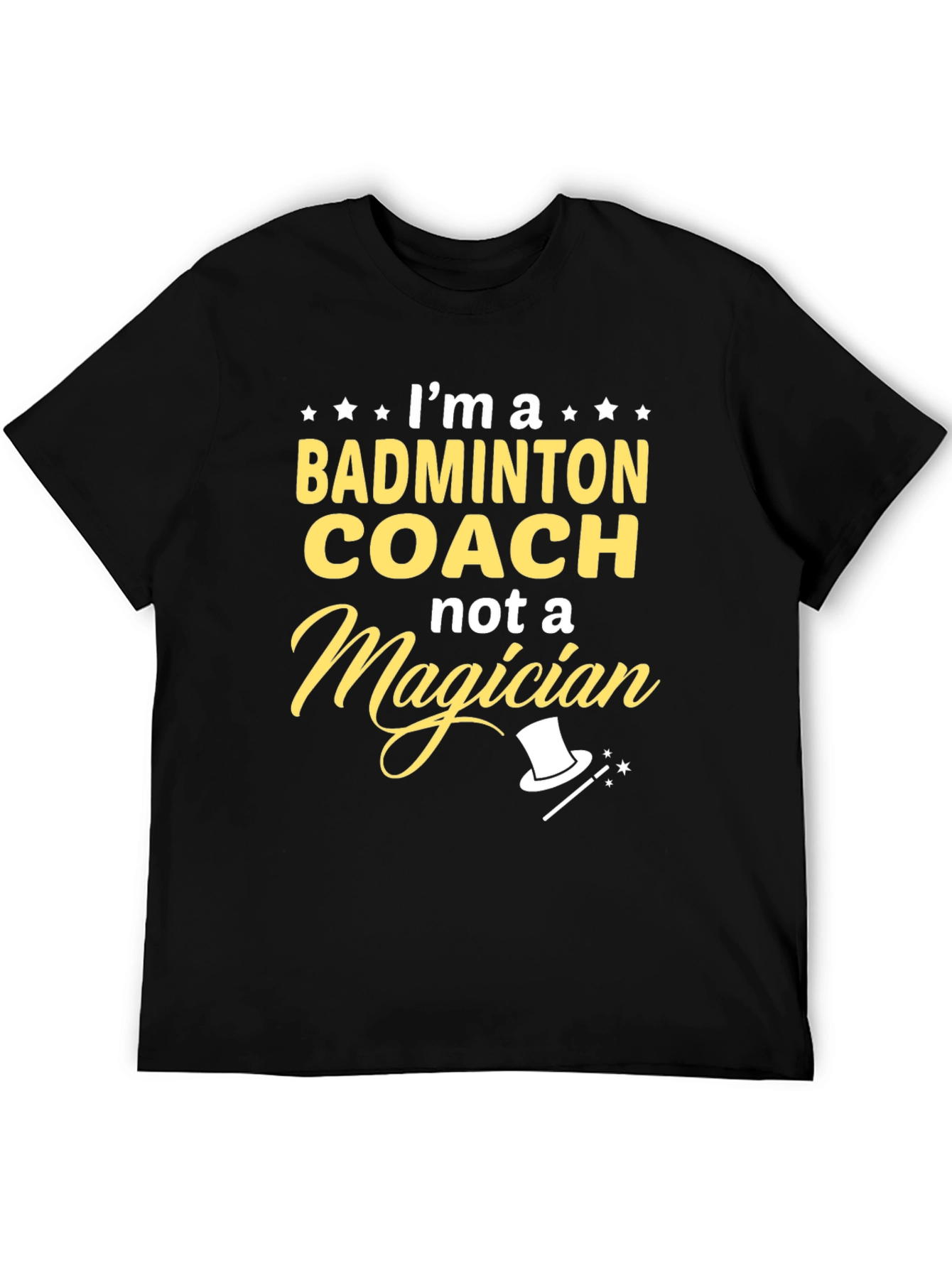 Badminton Coach T-Shirt - Funny Graphic Tee