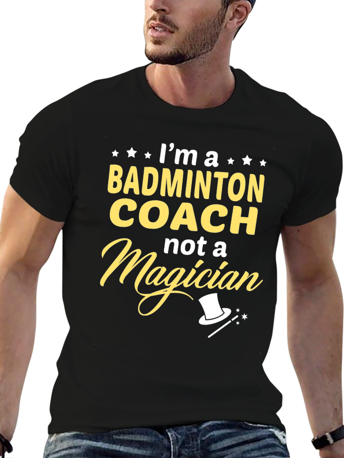 Badminton Coach T-Shirt - Funny Graphic Tee