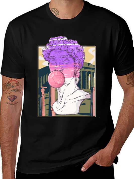 David Bubblegum T-Shirt - Pop Art Tee