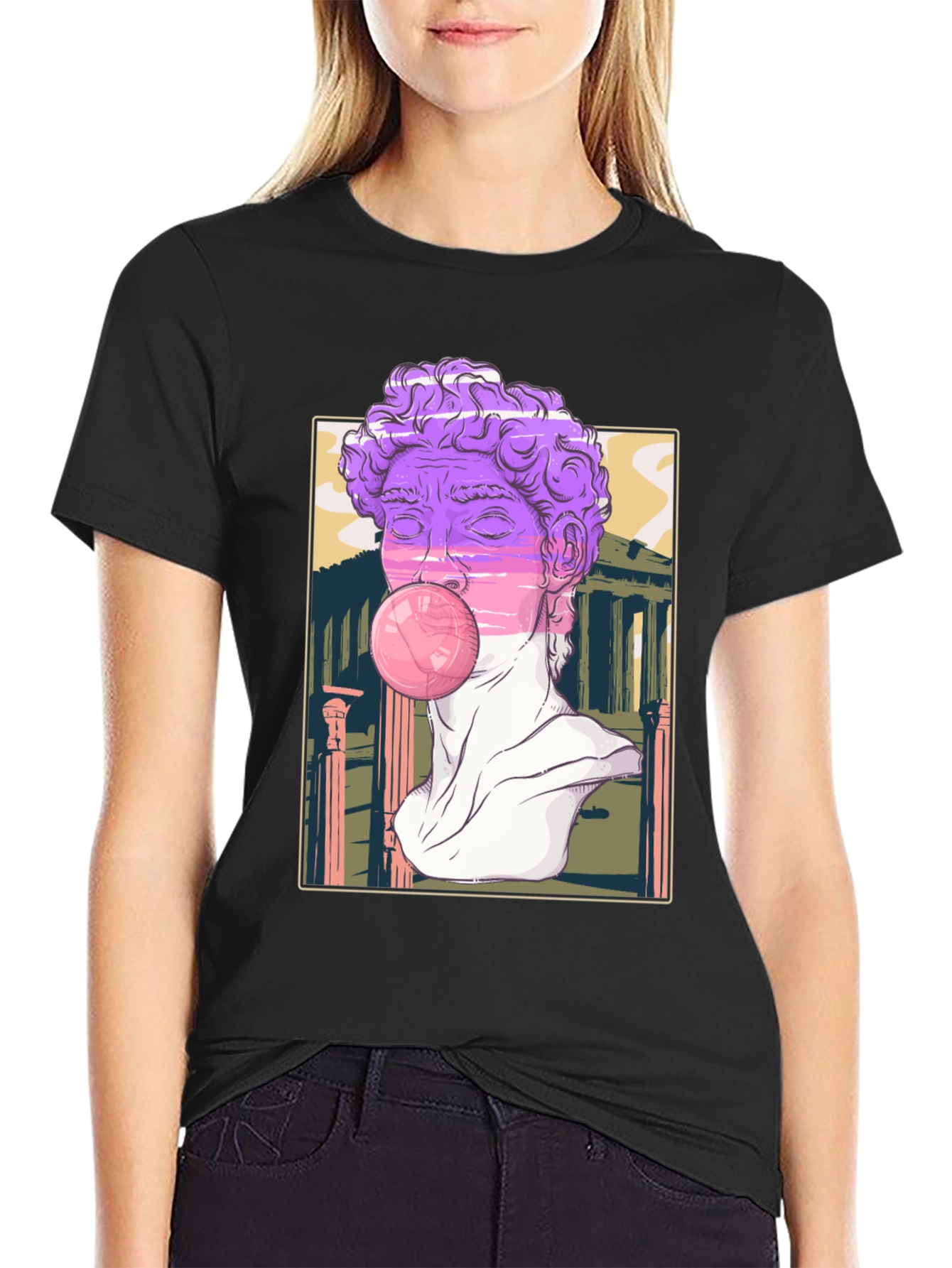 David Bubblegum T-Shirt - Pop Art Tee