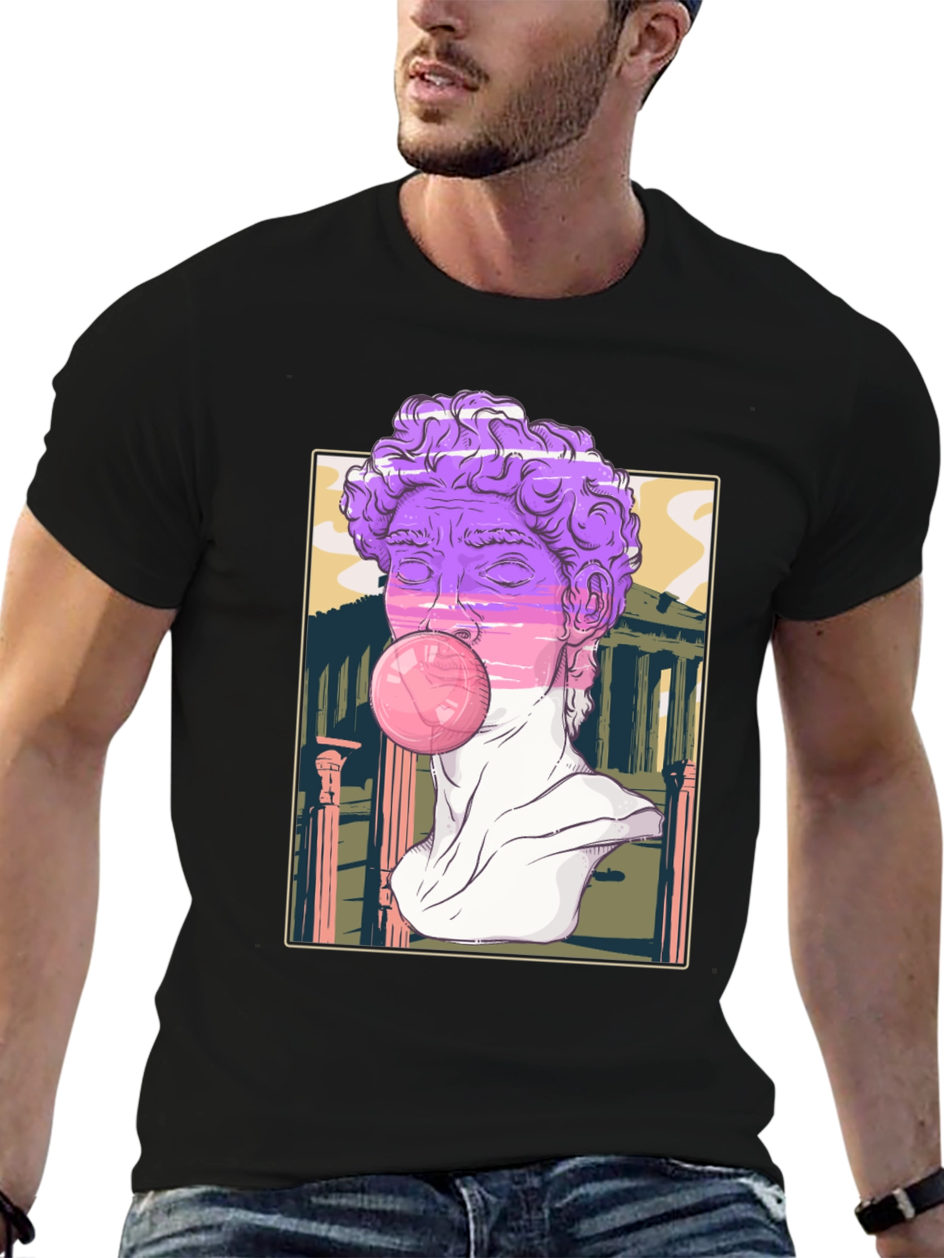 David Bubblegum T-Shirt - Pop Art Tee