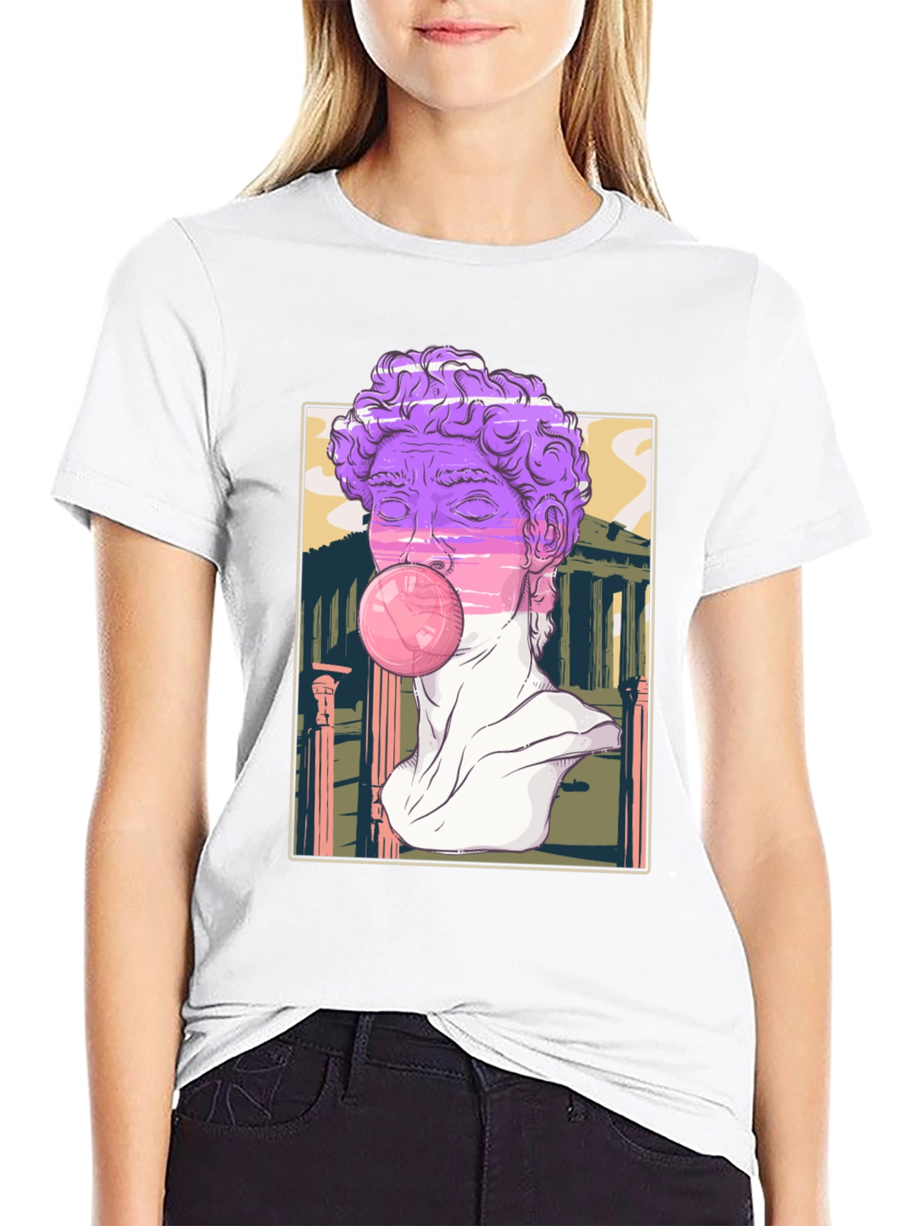 David Bubblegum T-Shirt - Pop Art Tee