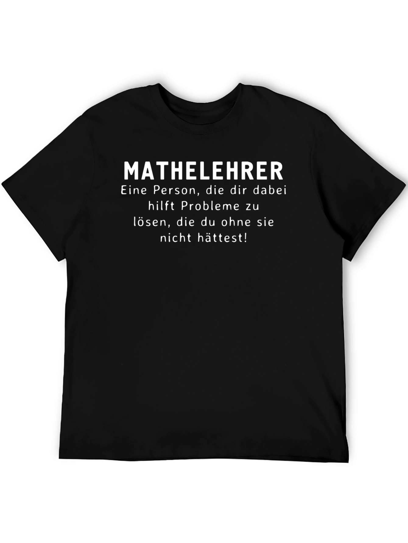 Funny Math Teacher T-Shirt - Problem Solver