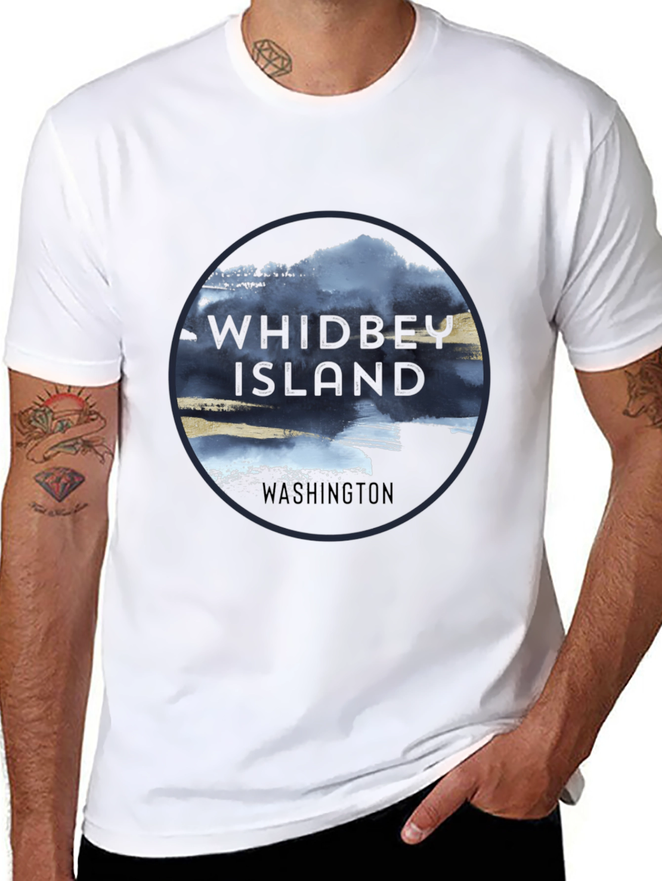 Whidbey Island Washington Graphic T-Shirt
