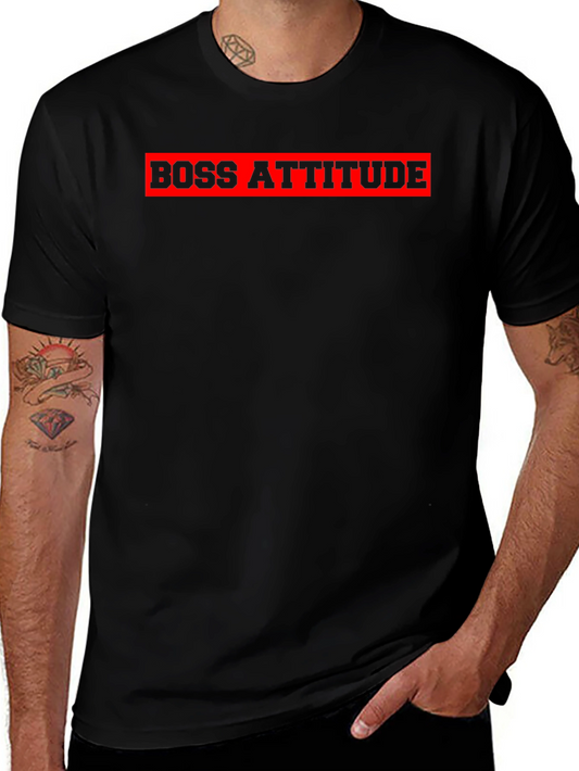 Boss Attitude Graphic T-Shirt