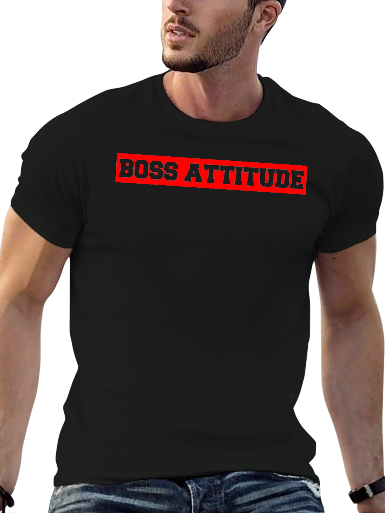 Boss Attitude Graphic T-Shirt