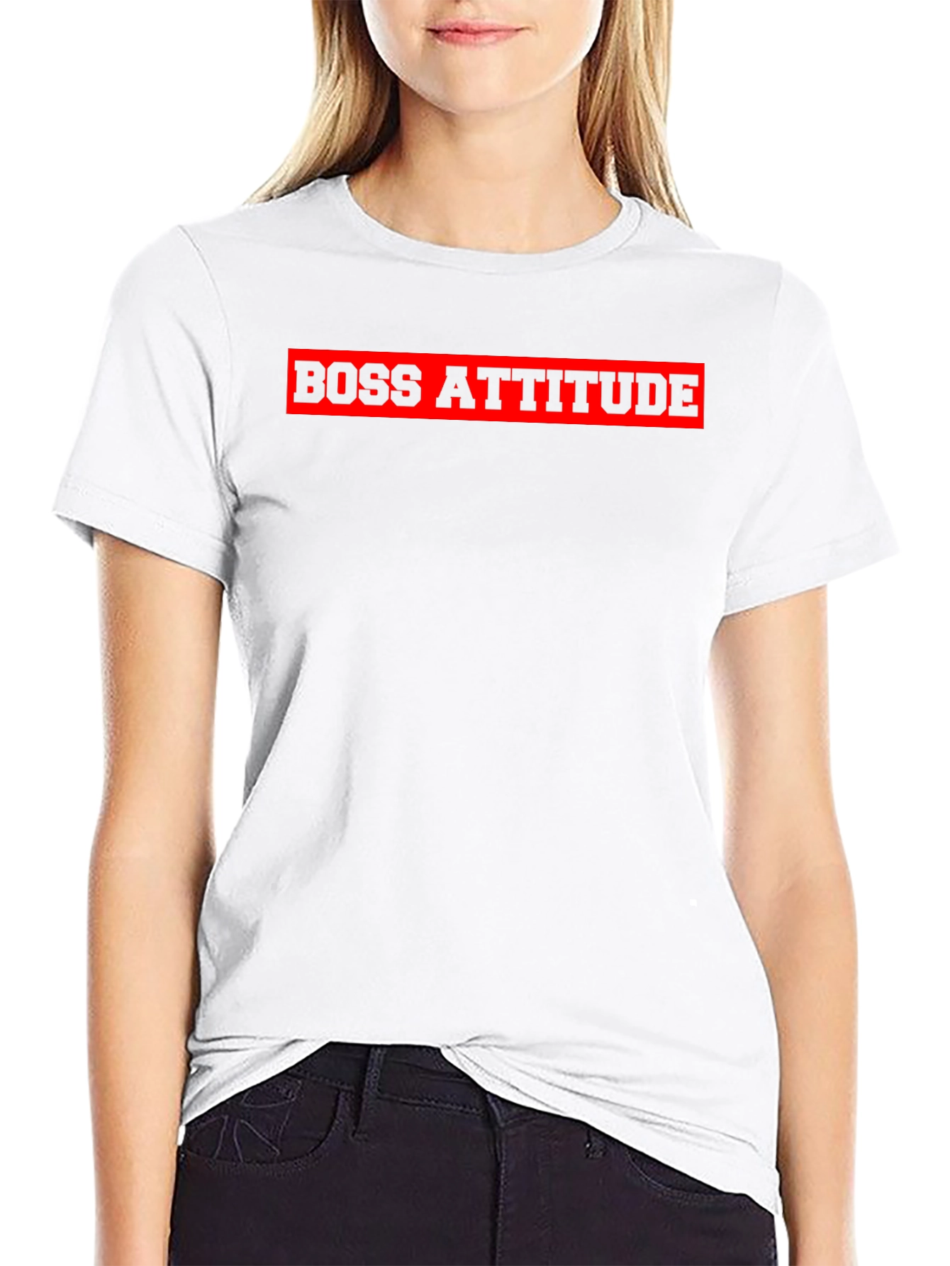 Boss Attitude Graphic T-Shirt