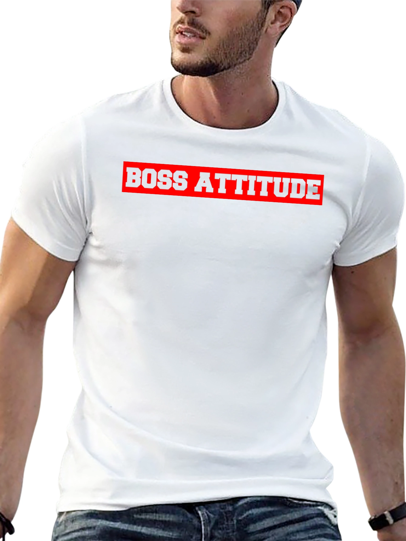 Boss Attitude Graphic T-Shirt
