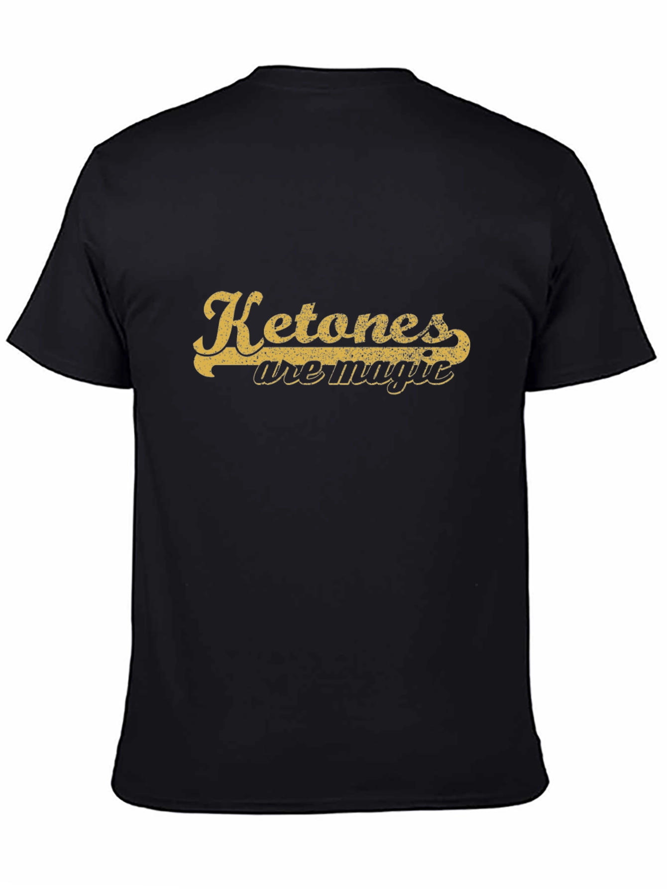 Ketones Are Magic Black Graphic T-Shirt