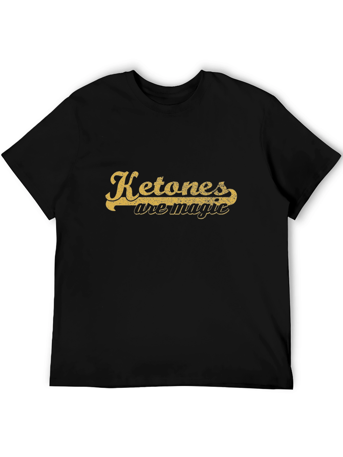 Ketones Are Magic Black Graphic T-Shirt