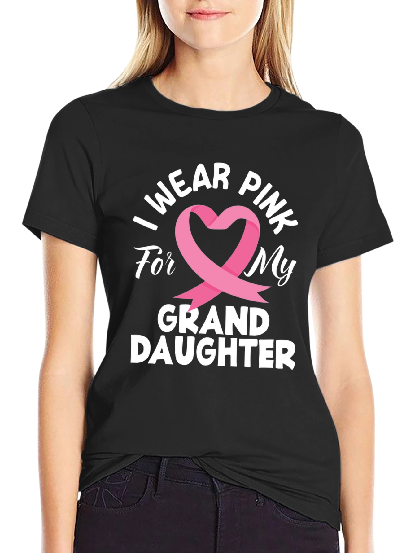 I Wear Pink For My Granddaughter T-Shirt