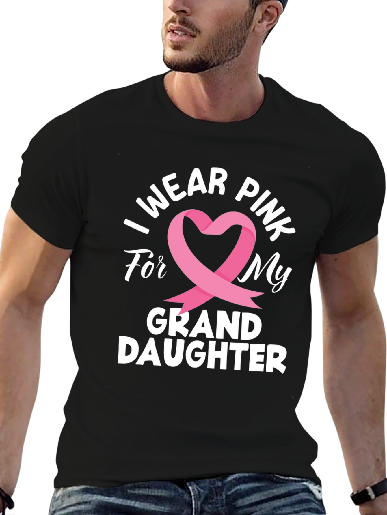 I Wear Pink For My Granddaughter T-Shirt