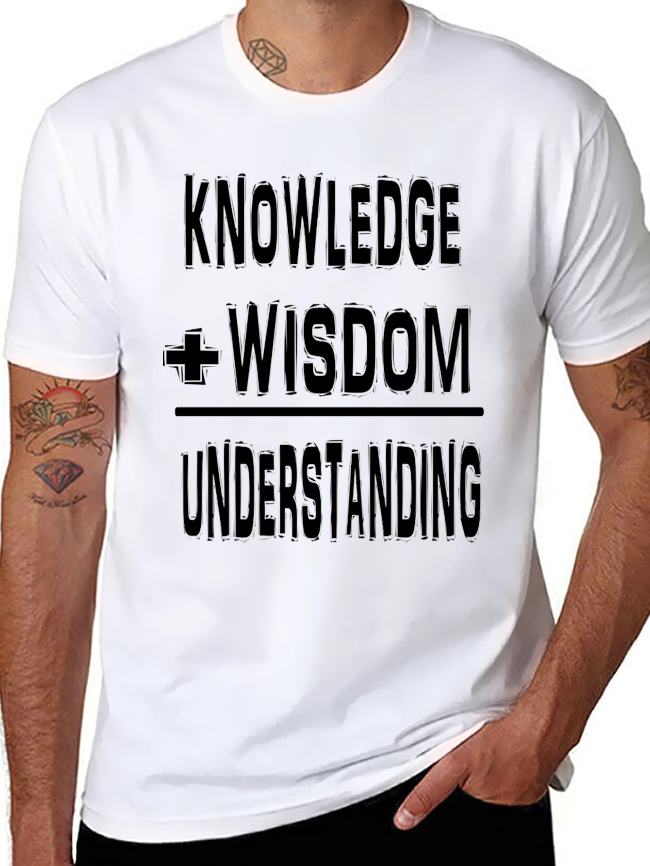 Knowledge Wisdom Understanding Graphic T-Shirt
