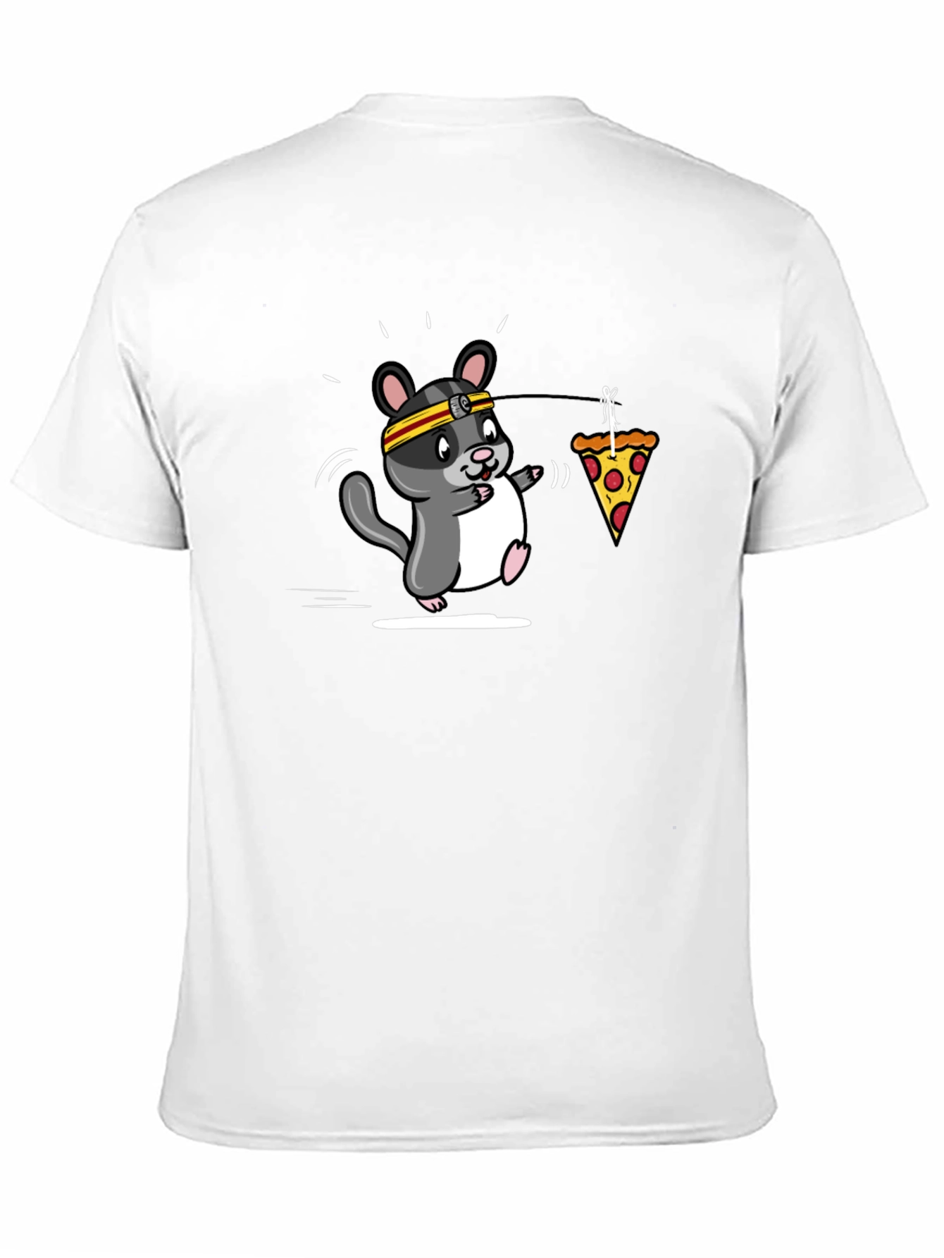 Hamster Pizza Motivation T-Shirt