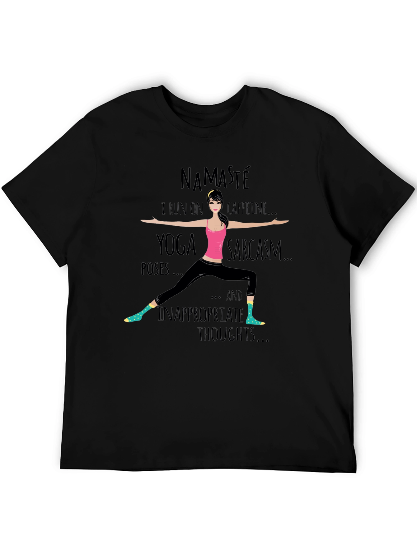 Namaste Yoga Sarcasm T-Shirt