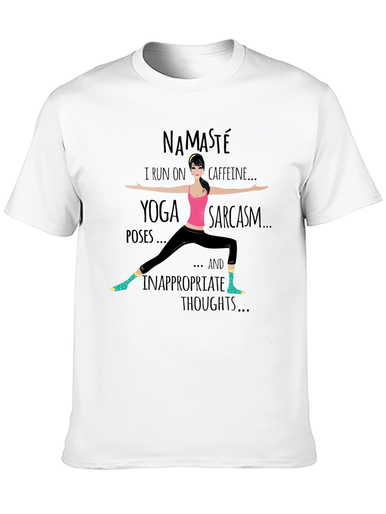 Namaste Yoga Sarcasm T-Shirt