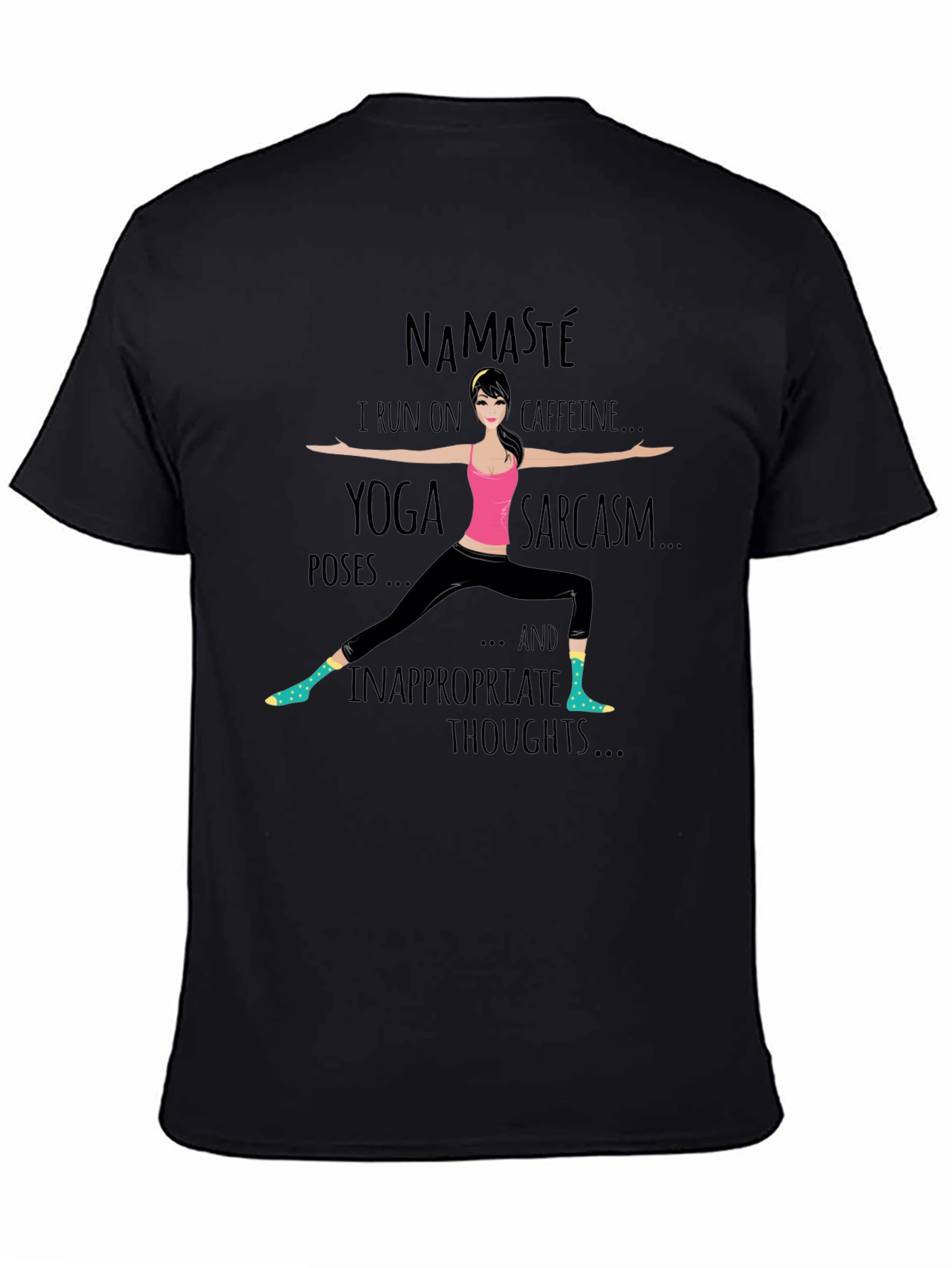 Namaste Yoga Sarcasm T-Shirt