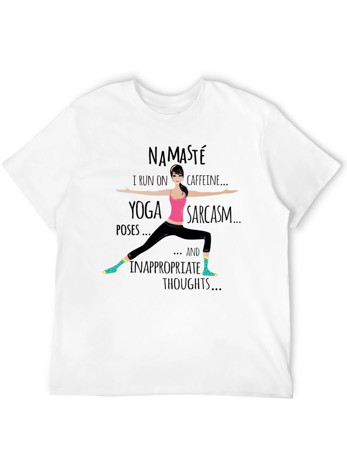 Namaste Yoga Sarcasm T-Shirt