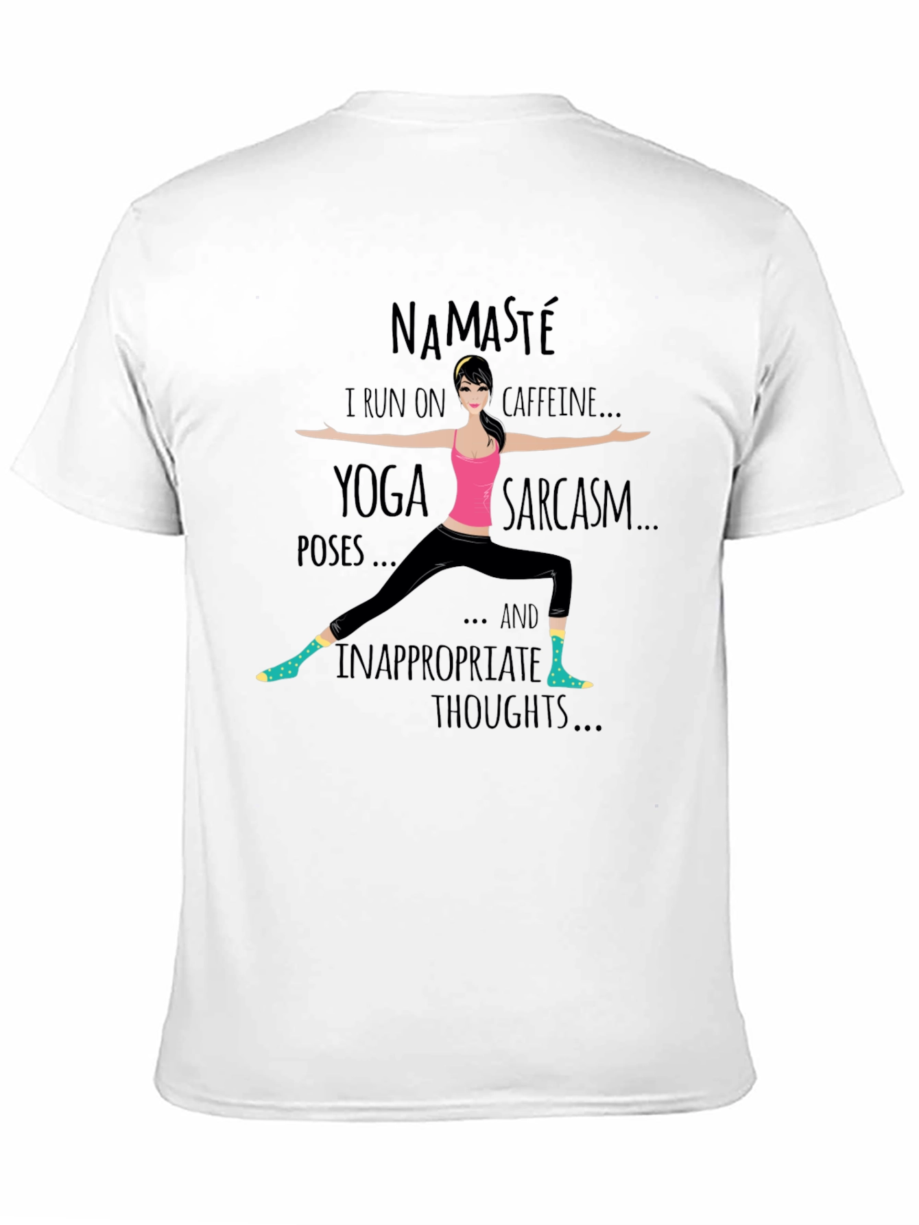 Namaste Yoga Sarcasm T-Shirt