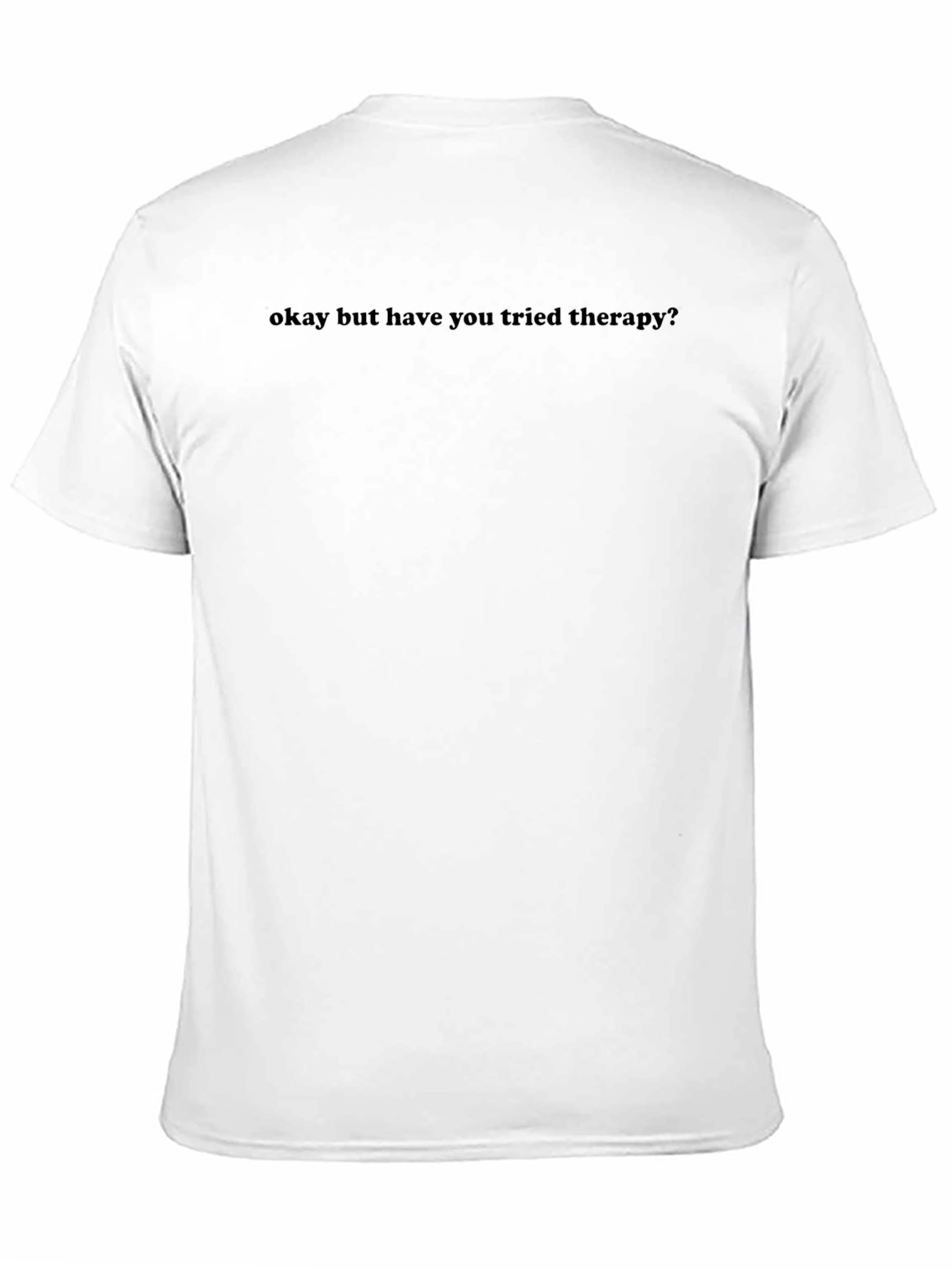 Therapy Humor Black Tee - Mens