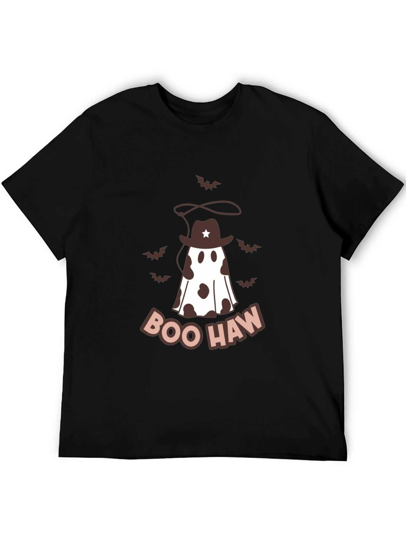 Boo Haw Cowboy Ghost Graphic Tee - Halloween Style