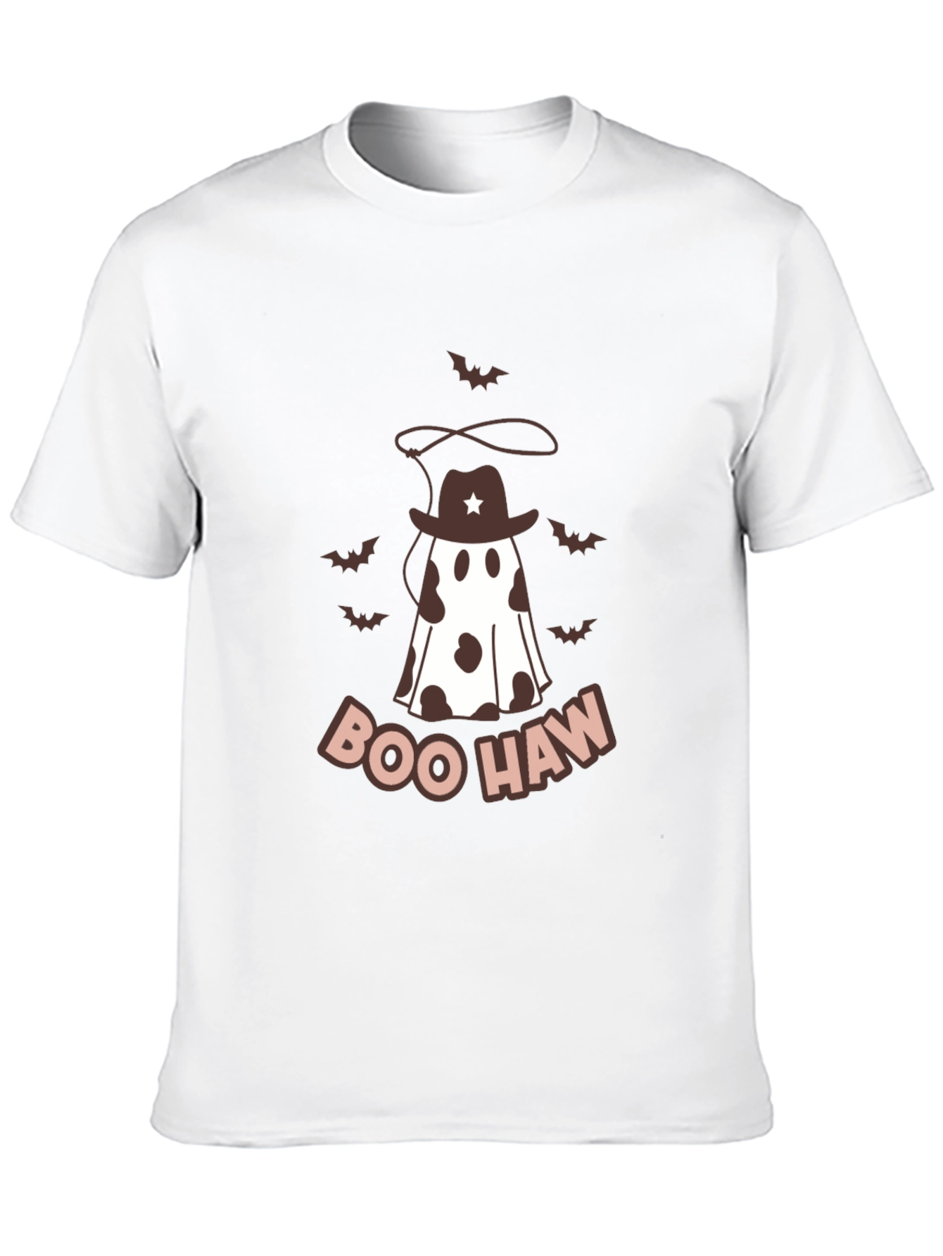 Boo Haw Cowboy Ghost Graphic Tee - Halloween Style