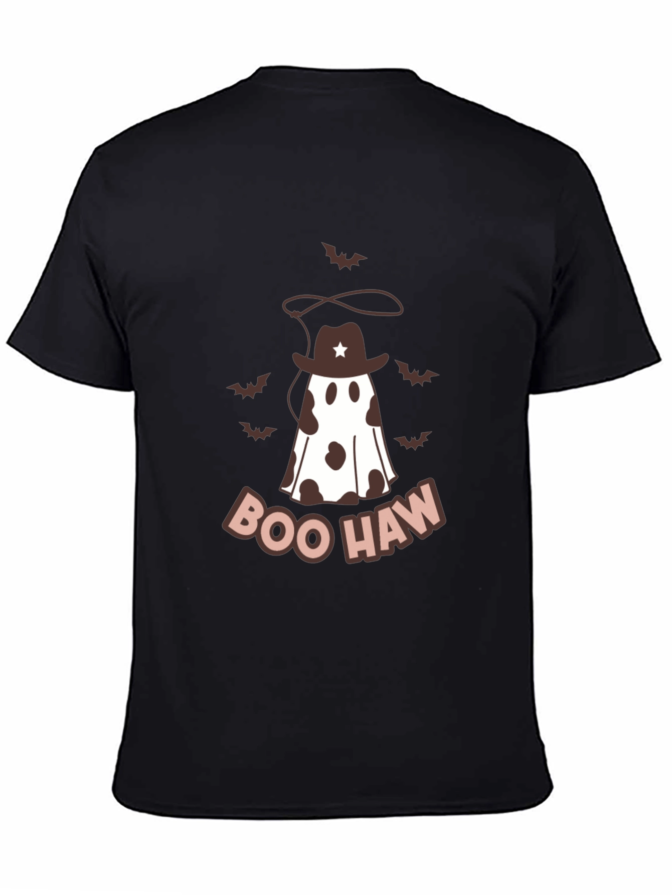 Boo Haw Cowboy Ghost Graphic Tee - Halloween Style