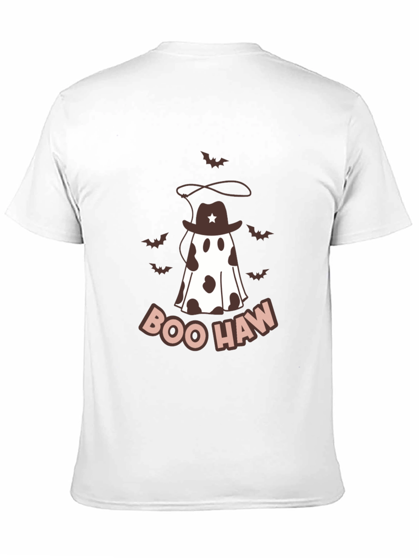 Boo Haw Cowboy Ghost Graphic Tee - Halloween Style