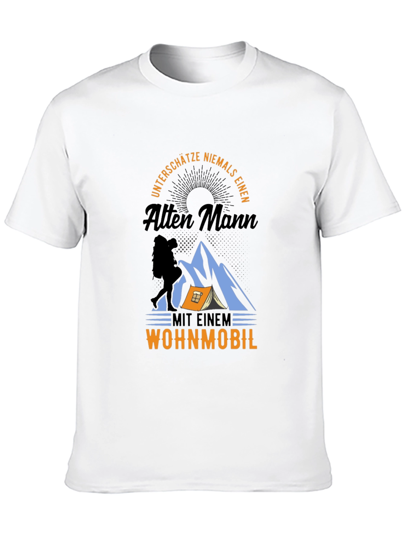 Hiking Old Man T-Shirt