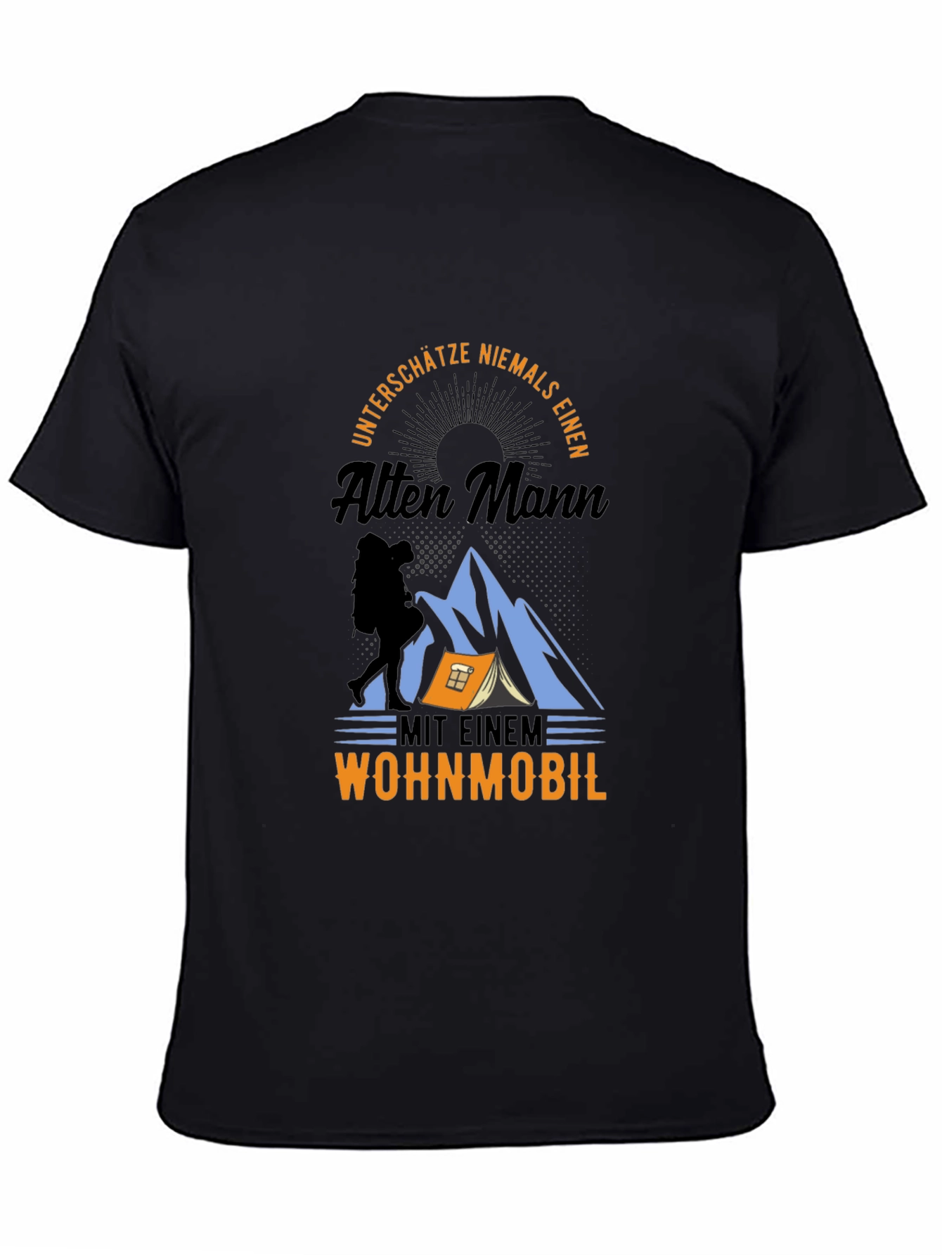 Hiking Old Man T-Shirt