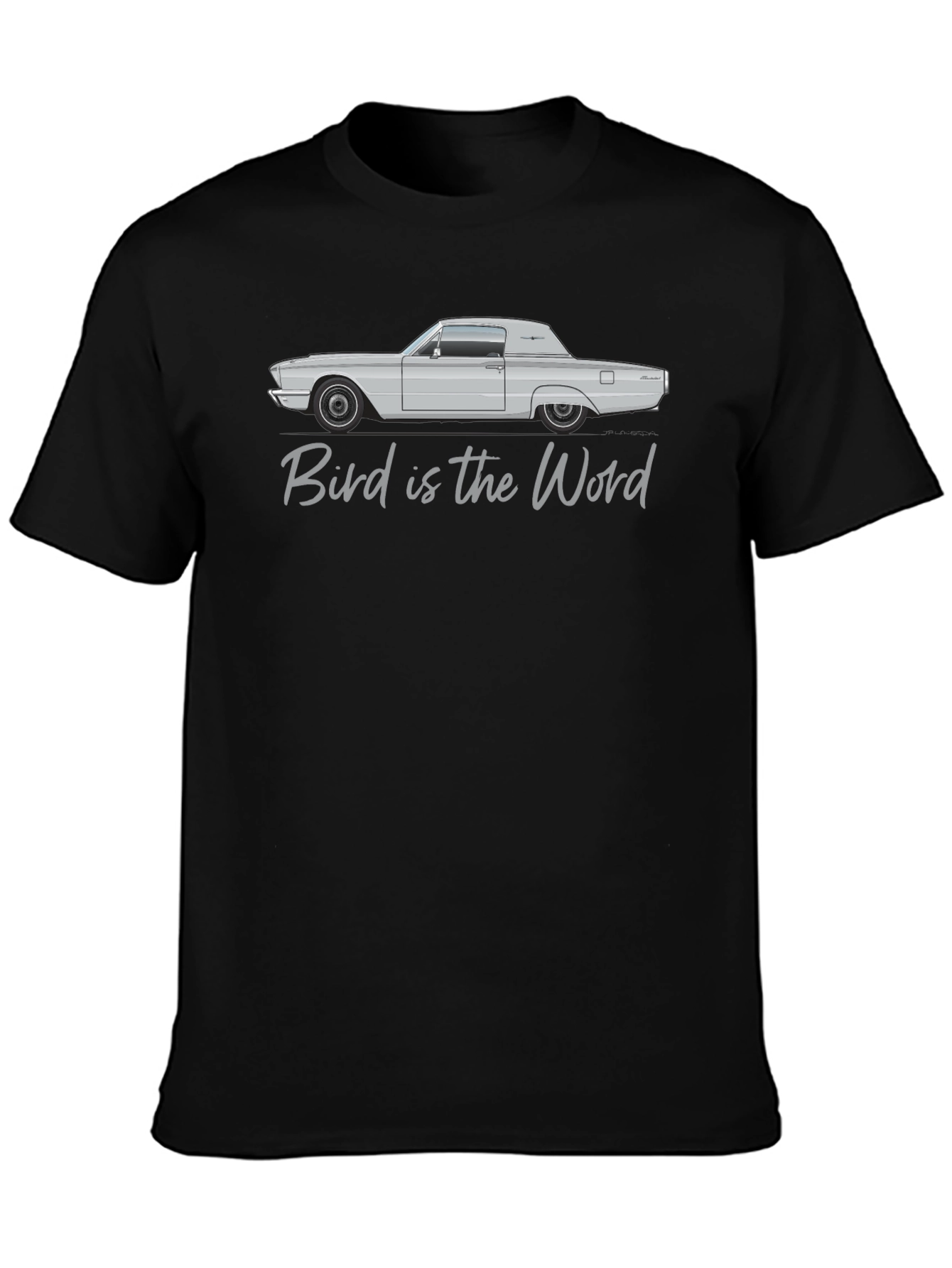 Bird is the Word Classic Car T-Shirt