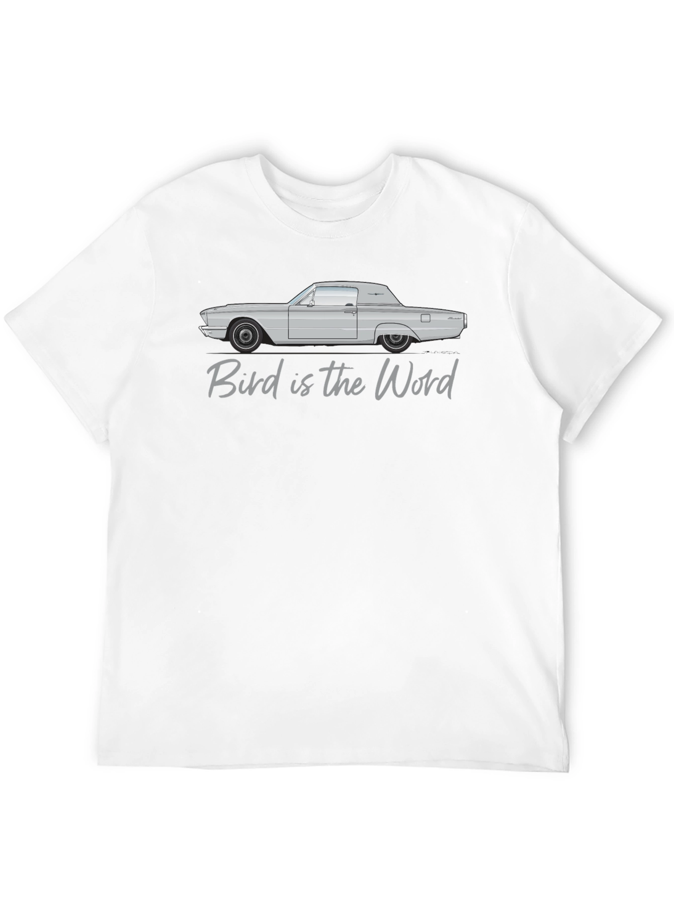 Bird is the Word Classic Car T-Shirt
