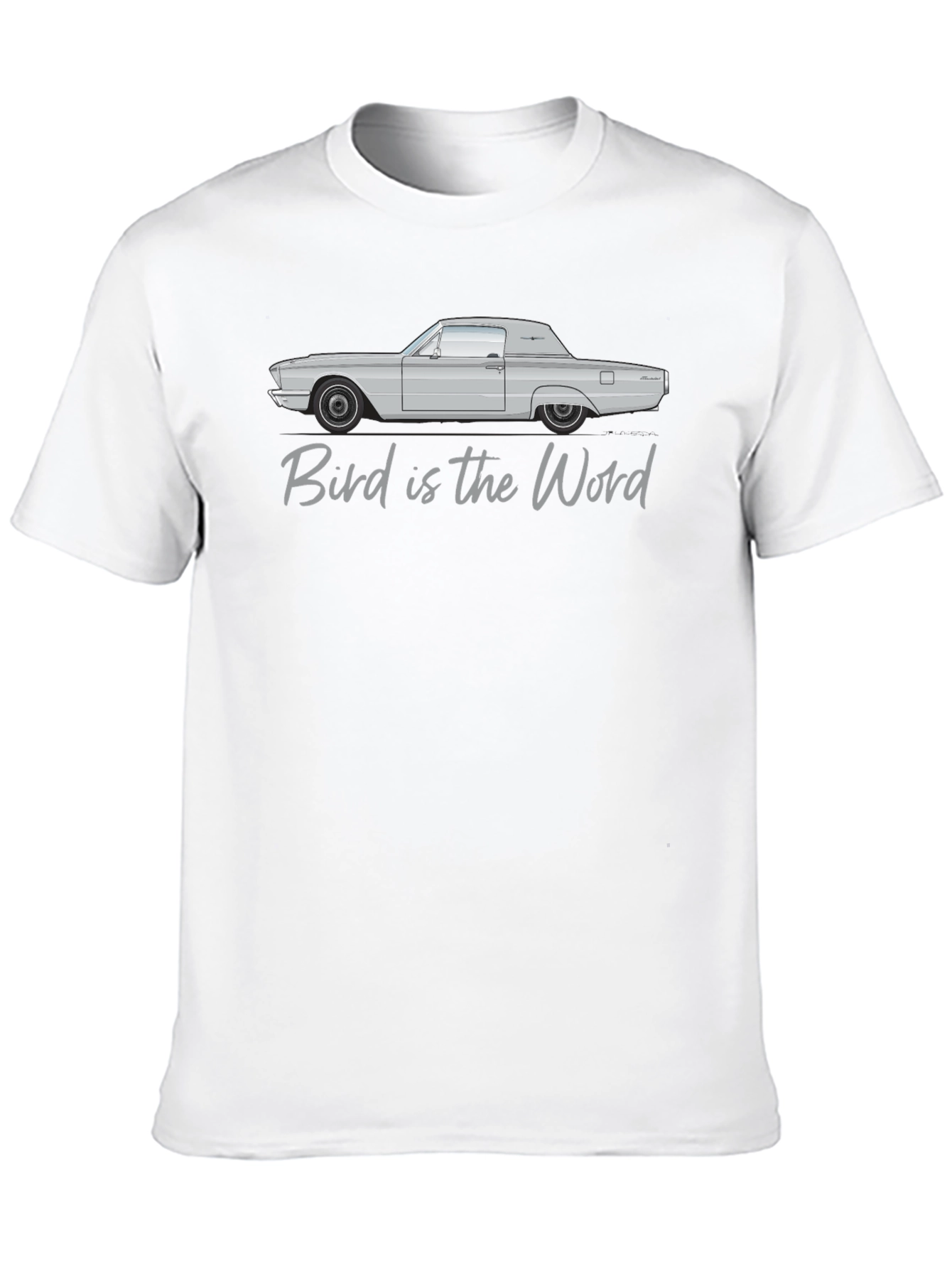 Bird is the Word Classic Car T-Shirt