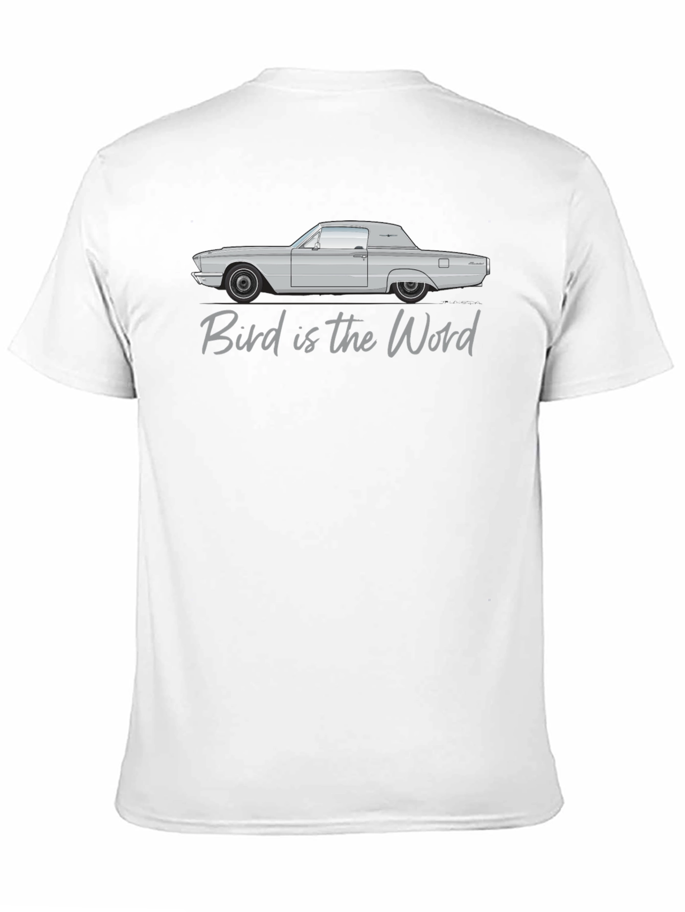 Bird is the Word Classic Car T-Shirt