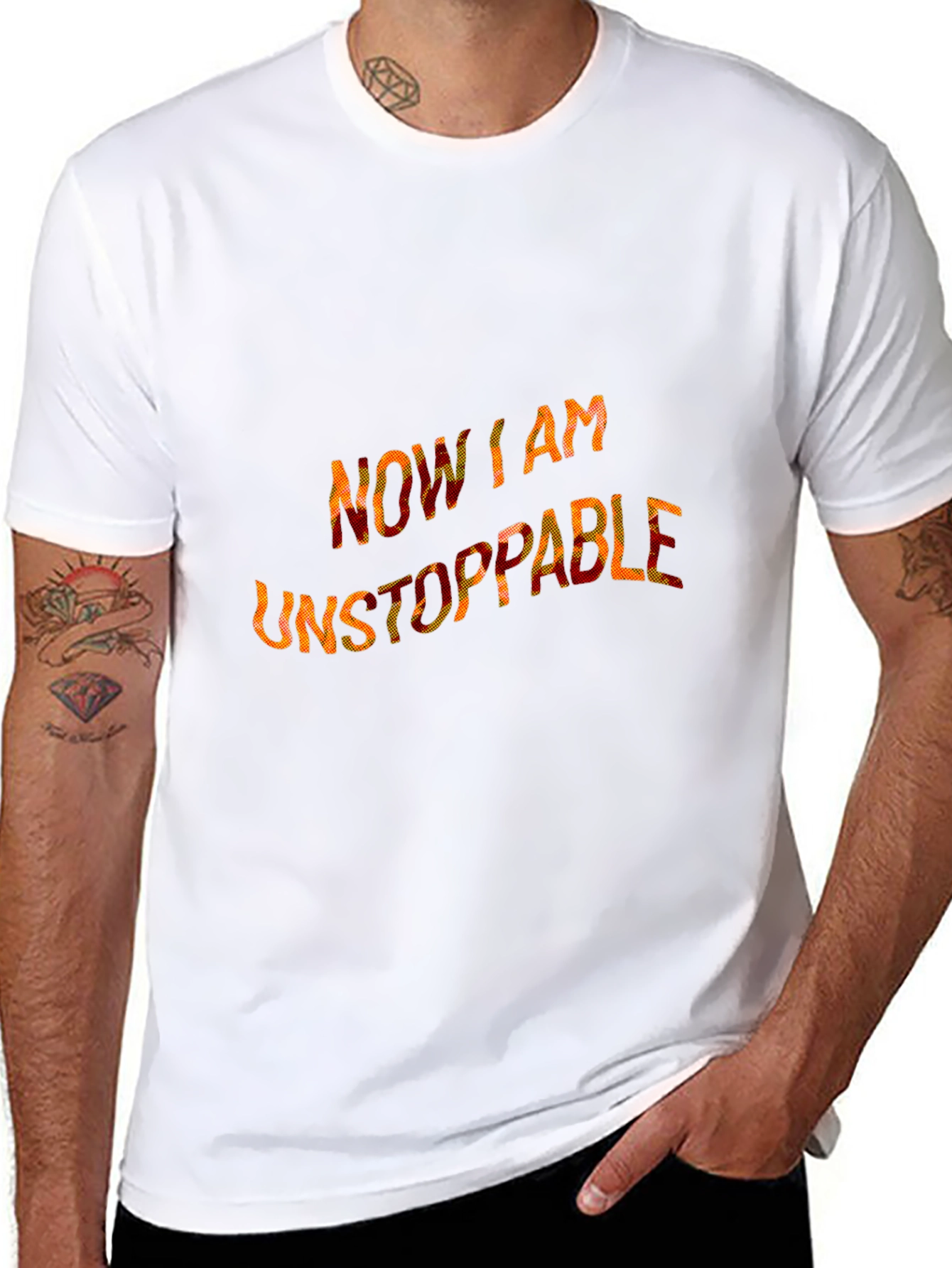 Unstoppable Graphic Tee - Bold Statement Shirt