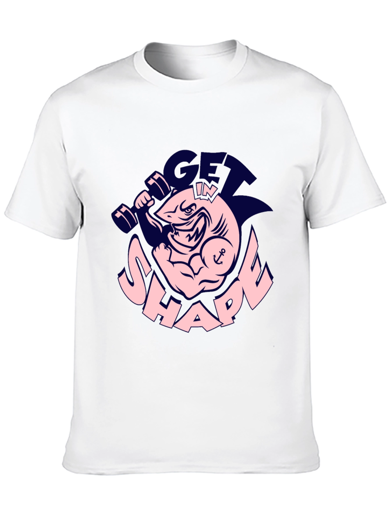 Get In Shape Shark Gym T-Shirt