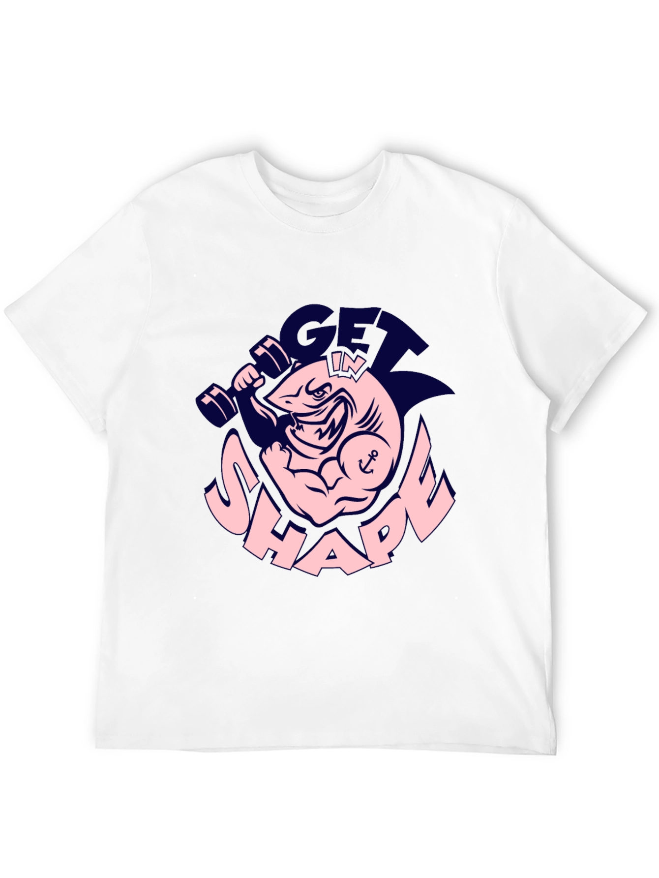 Get In Shape Shark Gym T-Shirt