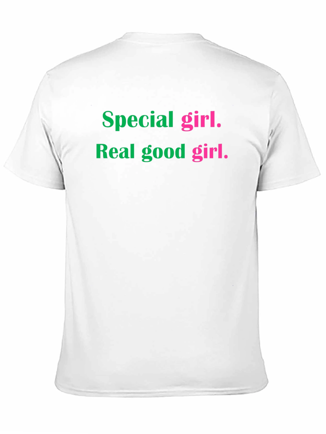 Special Girl Graphic Tee - Soft Black T-Shirt