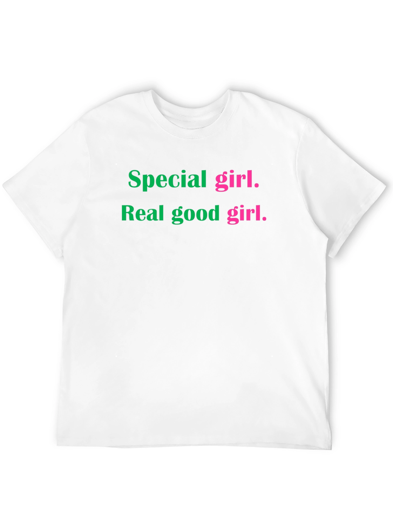Special Girl Graphic Tee - Soft Black T-Shirt