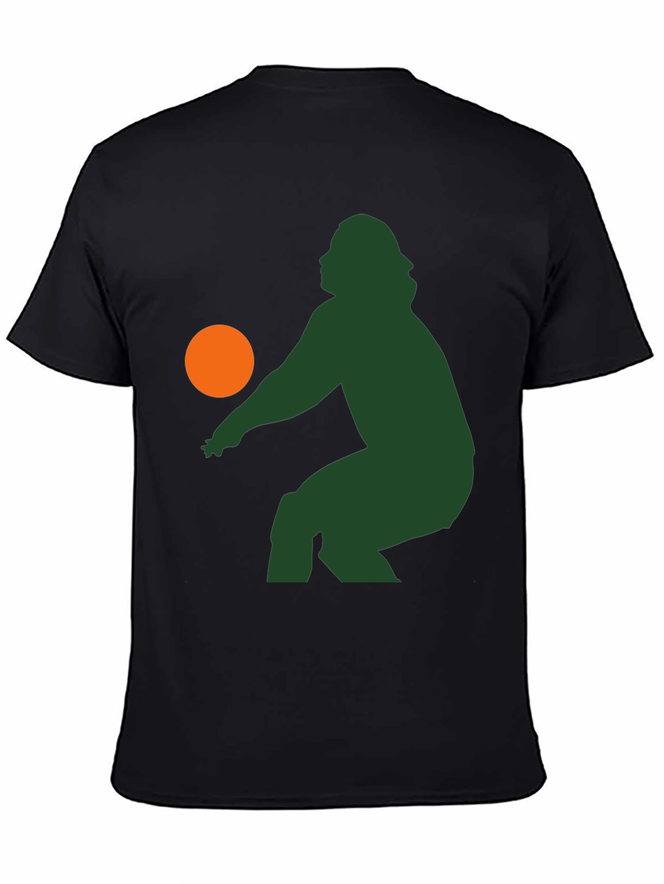 Retro Silhouette Volleyball T-Shirt