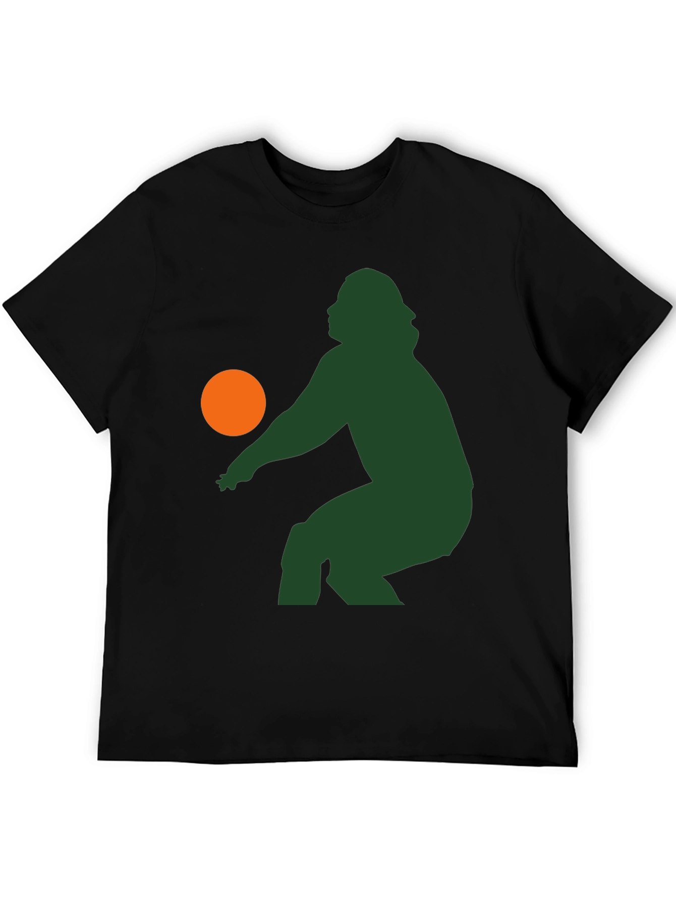 Retro Silhouette Volleyball T-Shirt