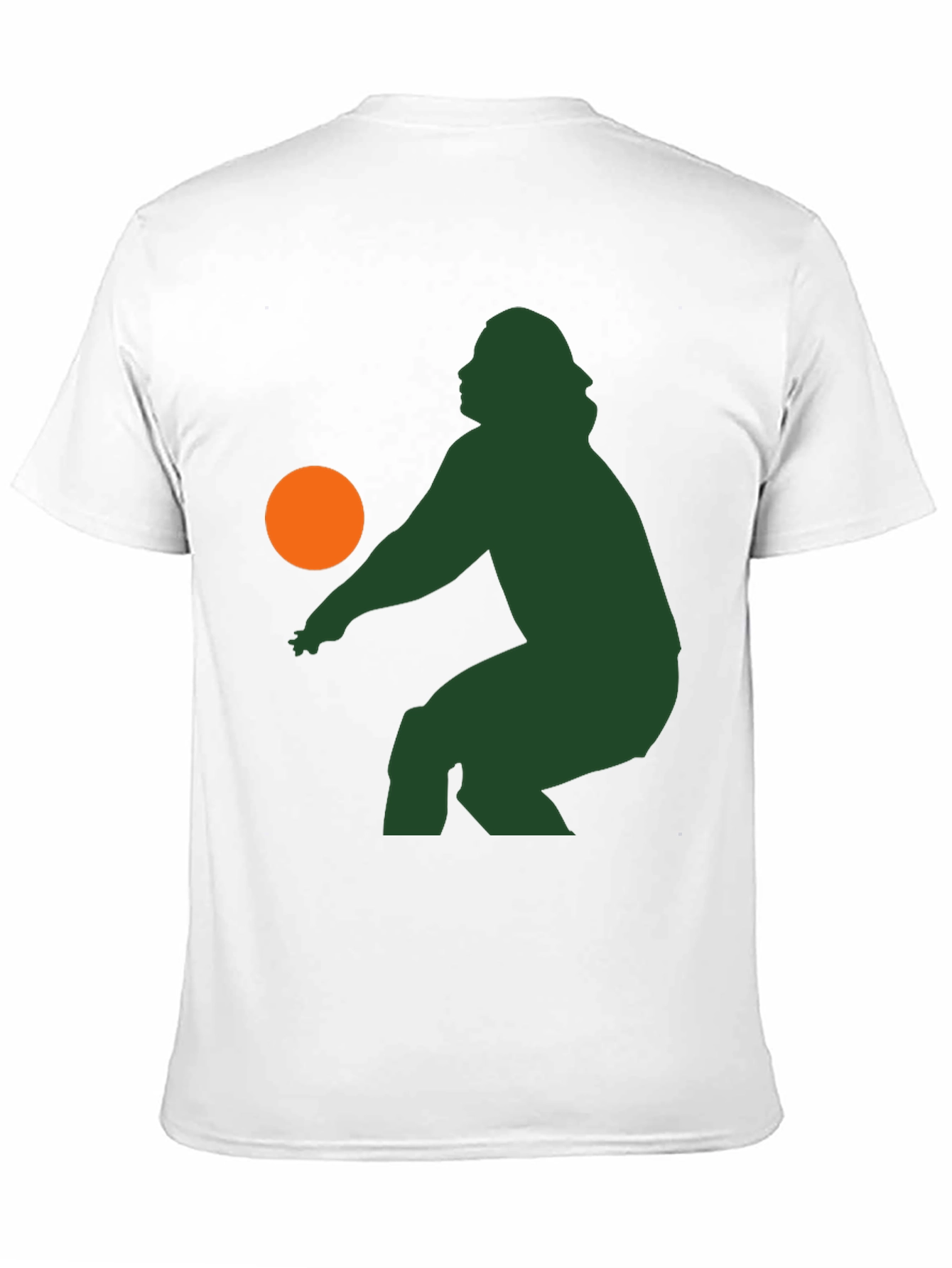 Retro Silhouette Volleyball T-Shirt