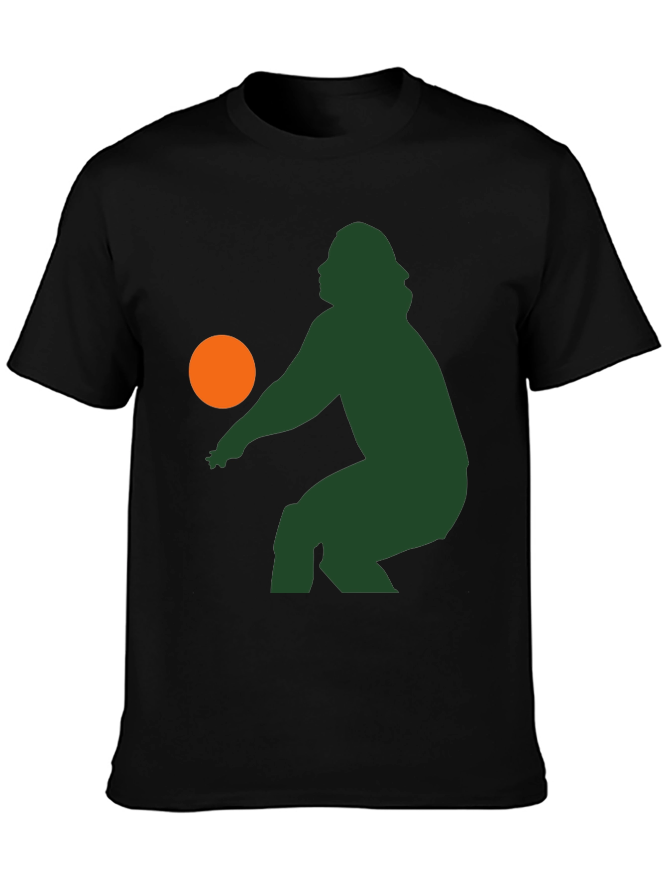 Retro Silhouette Volleyball T-Shirt