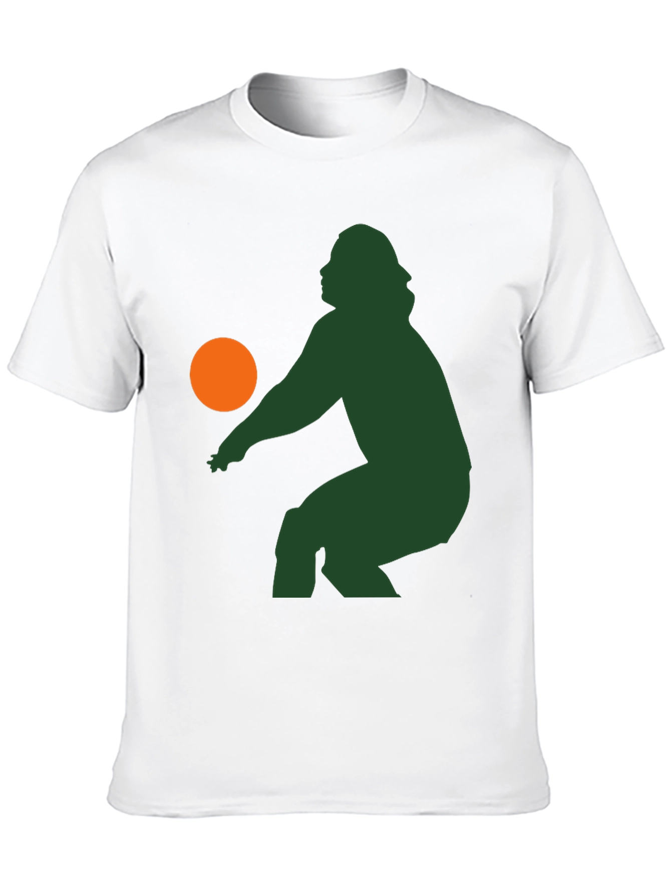 Retro Silhouette Volleyball T-Shirt