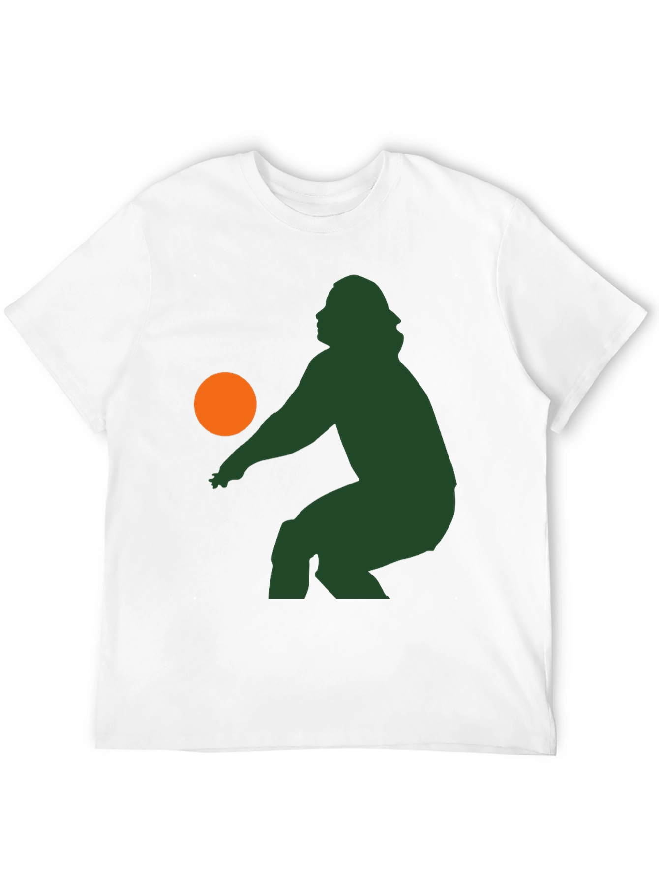 Retro Silhouette Volleyball T-Shirt