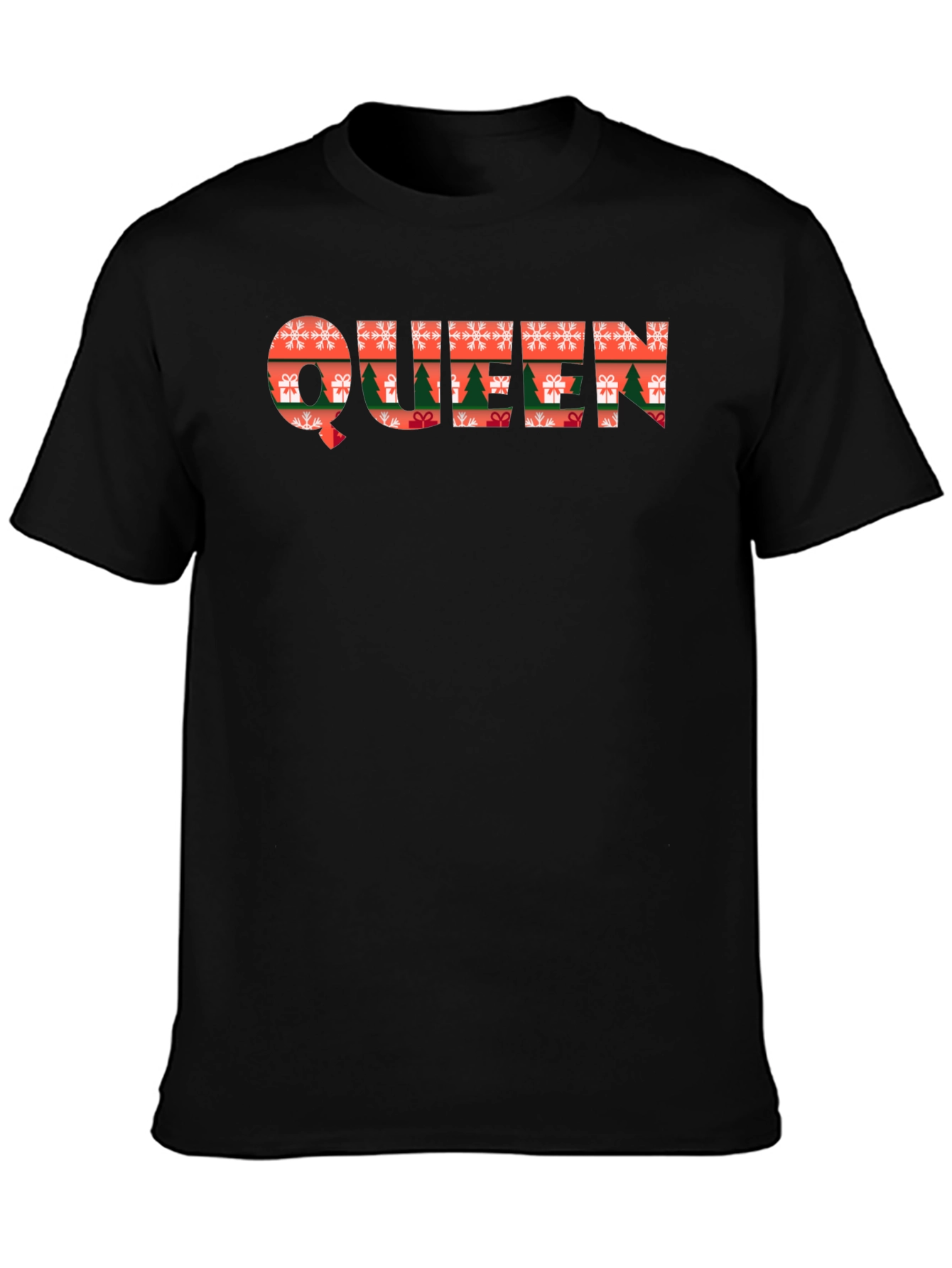 Christmas Queen Graphic Tee Holiday T-Shirt