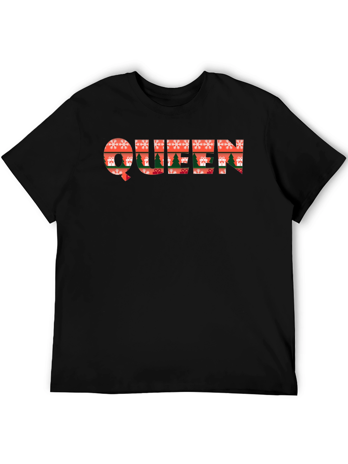Christmas Queen Graphic Tee Holiday T-Shirt