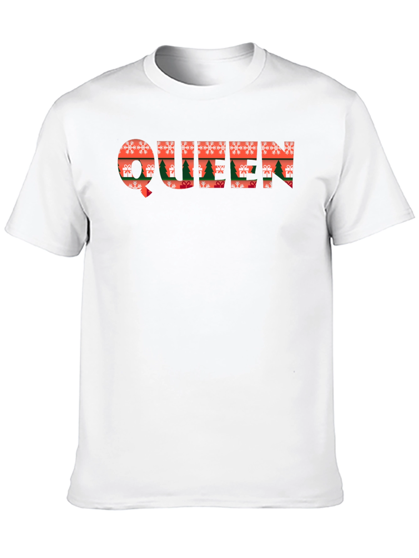 Christmas Queen Graphic Tee Holiday T-Shirt